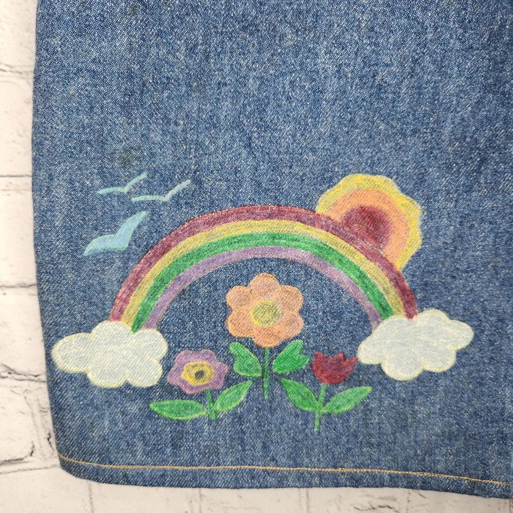 Vintage Levi's Denim‎ Skirt Size 11